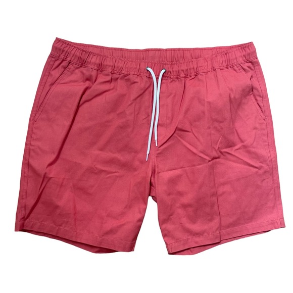 Create UNISON Drawstring 6-Inch Shorts Orange Men’s Size XL - Picture 2 of 5